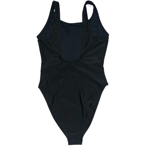 Adidas Originals Trefoil Black Logo One Piece Swimsuit Size Small - Picture 12 of 15